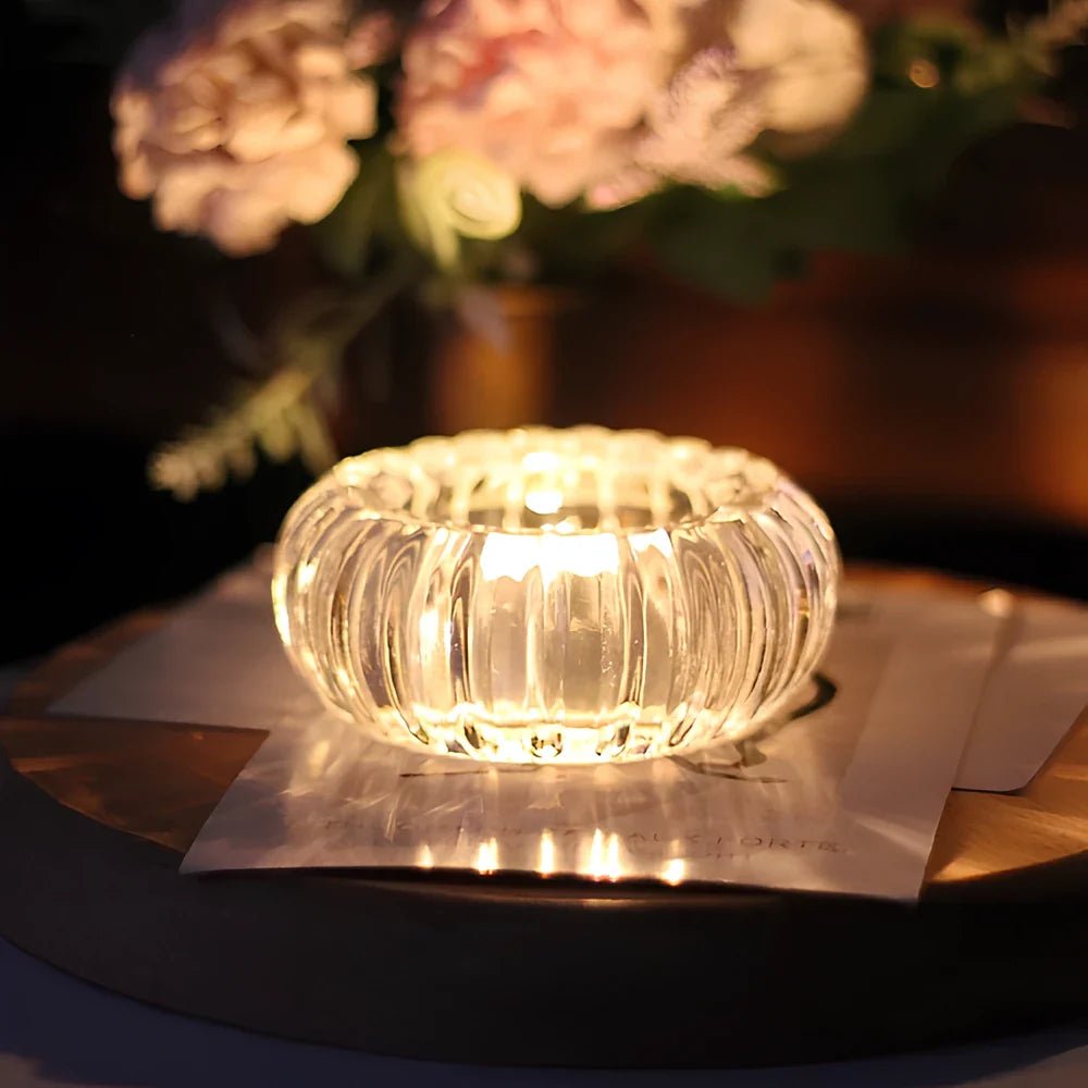 GlowRipple™ Candle Holder - Luminoya