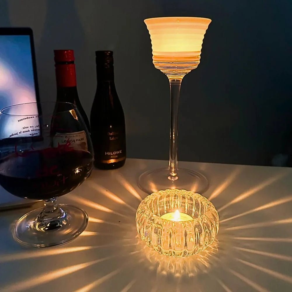 GlowRipple™ Candle Holder - Luminoya