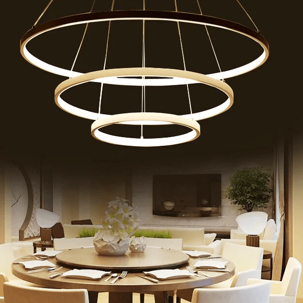 Halo Chandelier - Luminoya