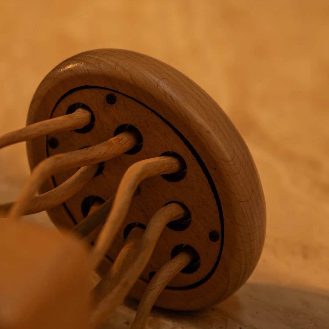 Handcrafted Walnut Jellyfish Automaton – The Ocean’s Gentle Dancer - Luminoya