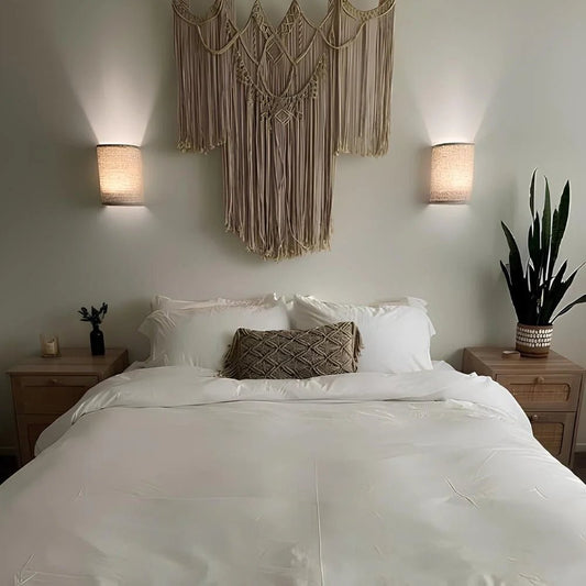 Linen Glow Wall Light - Luminoya