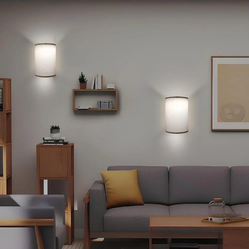 Linen Glow Wall Light - Luminoya