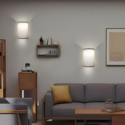 Linen Glow Wall Light - Luminoya