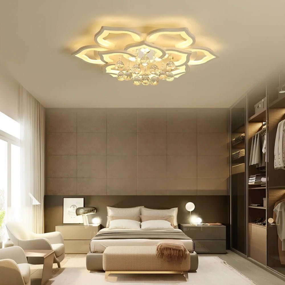 Lotus™ Crystal Chandelier - Luminoya