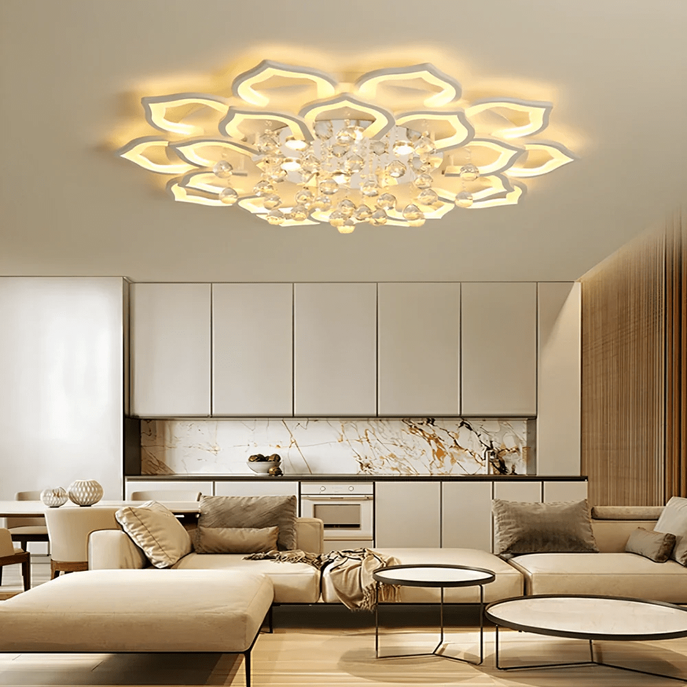 Lotus™ Crystal Chandelier - Luminoya