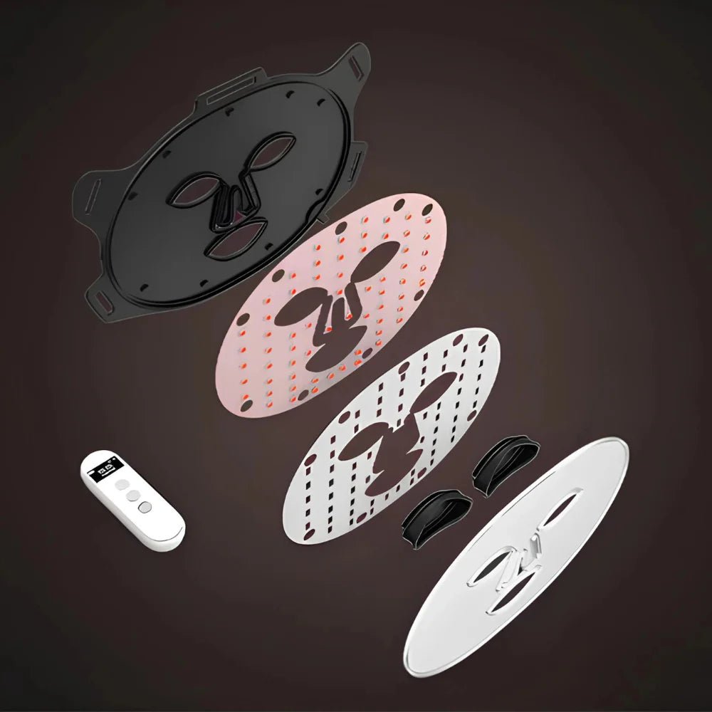LumaDerm™ Red Light Therapy Face Mask - Luminoya