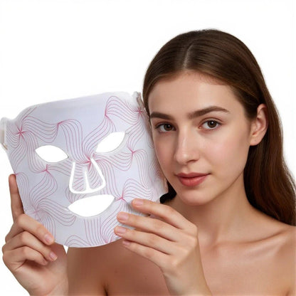 LumaDerm™ Red Light Therapy Face Mask - Luminoya
