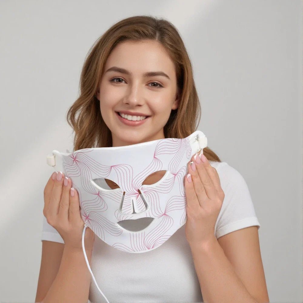LumaDerm™ Red Light Therapy Face Mask - Luminoya