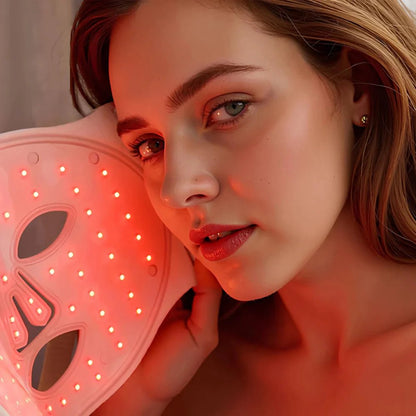LumaDerm™ Red Light Therapy Face Mask - Luminoya