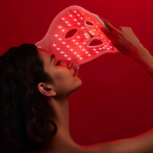 LumaDerm™ Red Light Therapy Face Mask - Luminoya