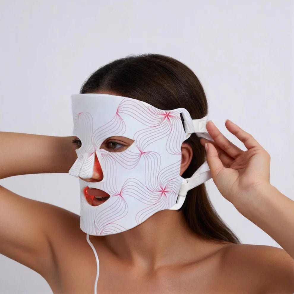 LumaDerm™ Red Light Therapy Face Mask - Luminoya