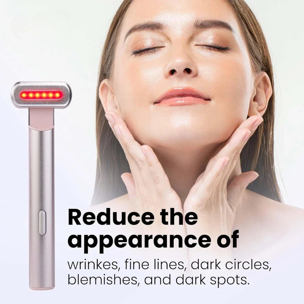 LumaDerm™ Red Light Therapy Face Wand - Luminoya