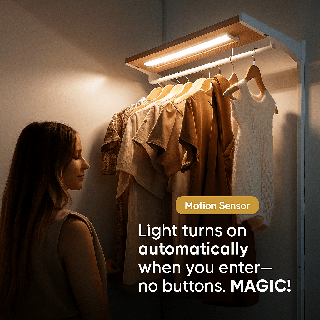 LumiBar 3.0™ | Wireless LED Strip with Motion Sensor - Luminoya