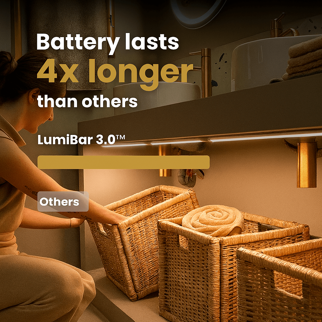 LumiBar 3.0™ | Wireless LED Strip with Motion Sensor - Luminoya