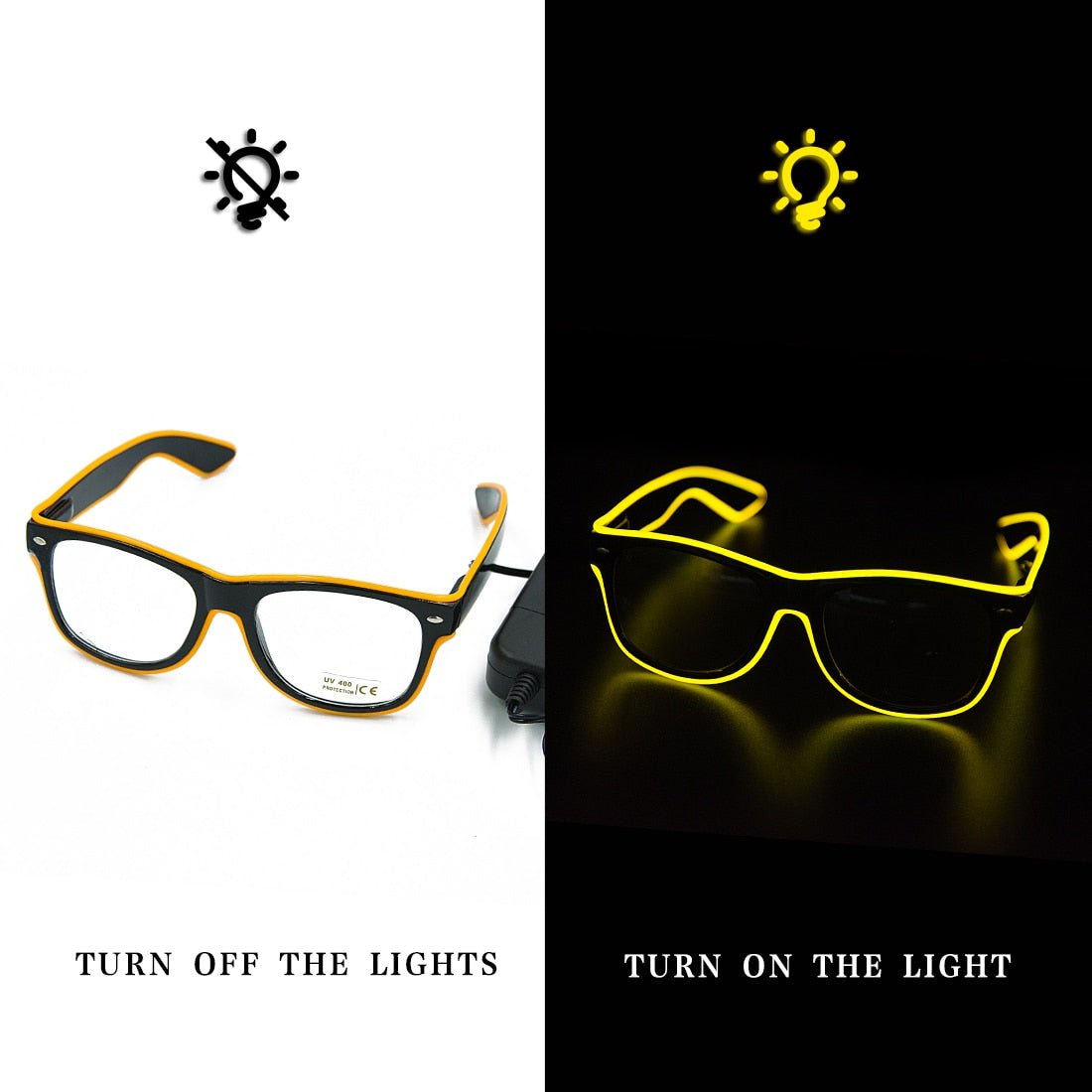 Neon Glasses - Luminoya