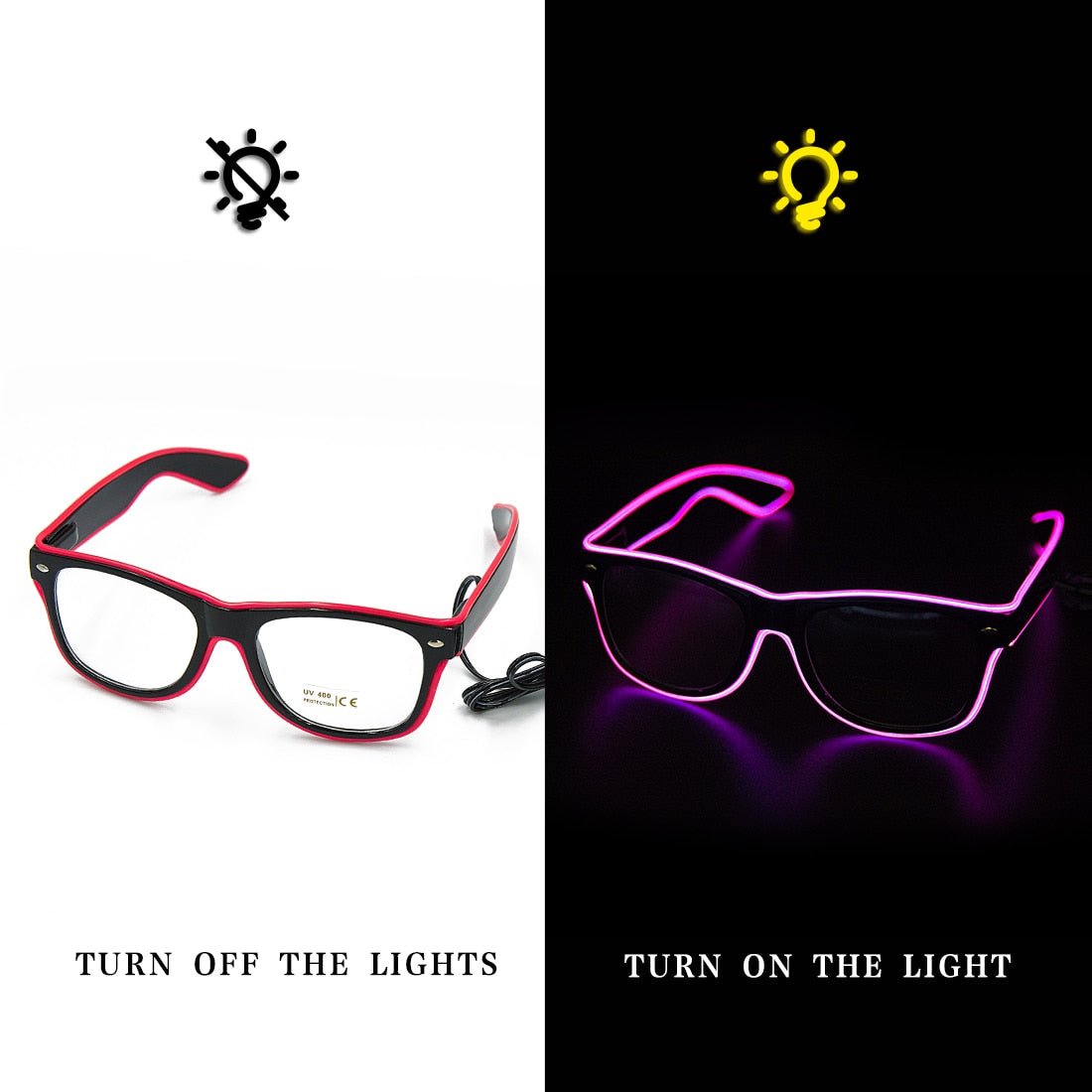 Neon Glasses - Luminoya