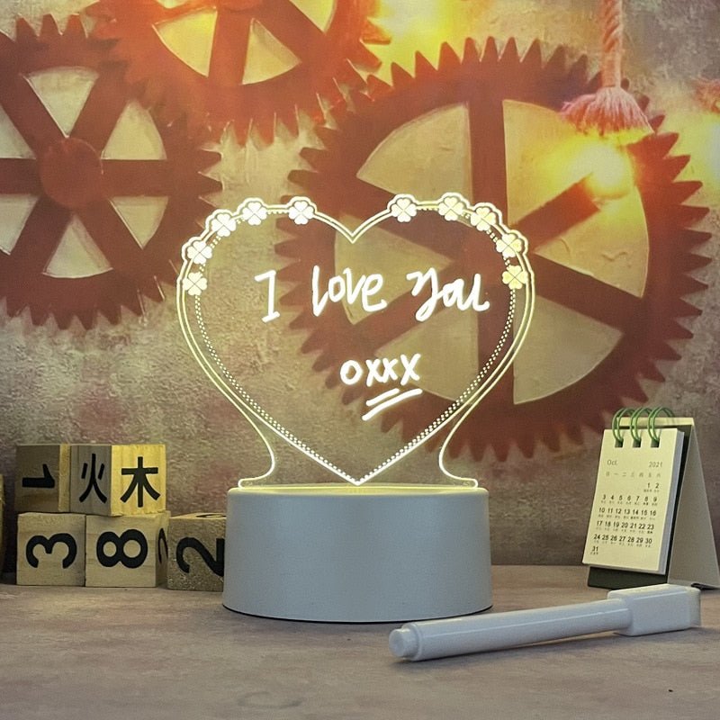 Notely™ Lighted Message Board - Luminoya