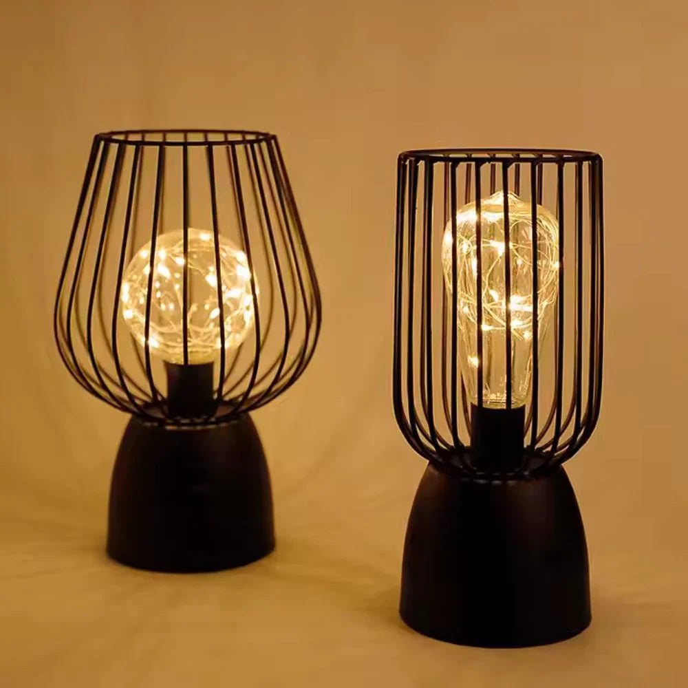 Radiant Iron Lamp - Luminoya