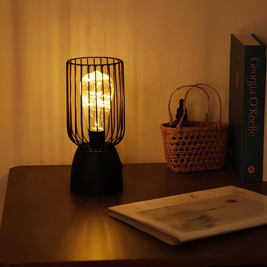 Radiant Iron Lamp - Luminoya
