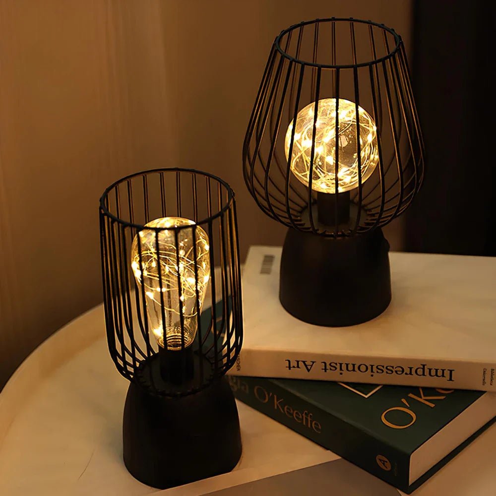 Radiant Iron Lamp - Luminoya