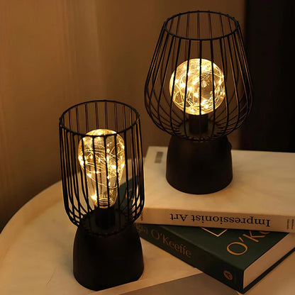 Radiant Iron Lamp - Luminoya