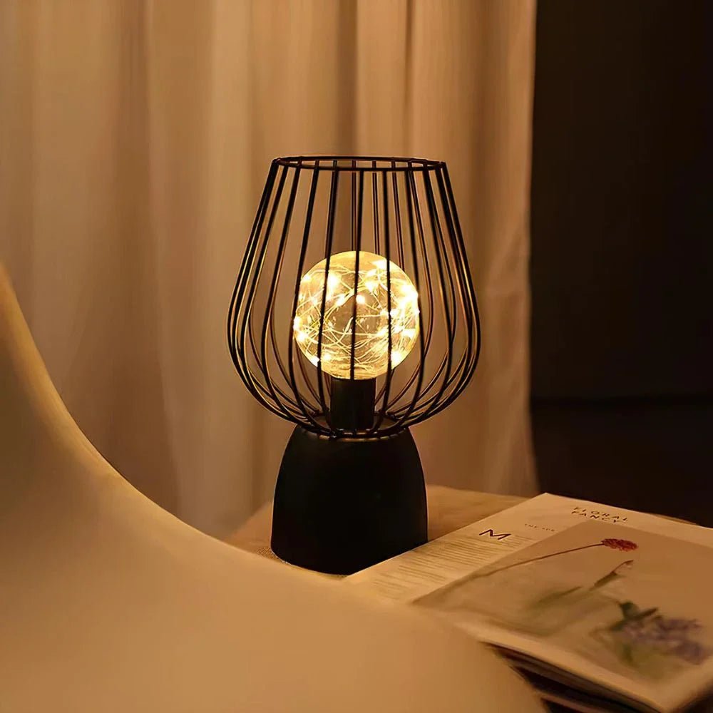 Radiant Iron Lamp - Luminoya