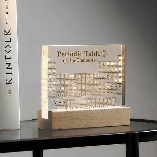 Real Elements Periodic Table - Luminoya