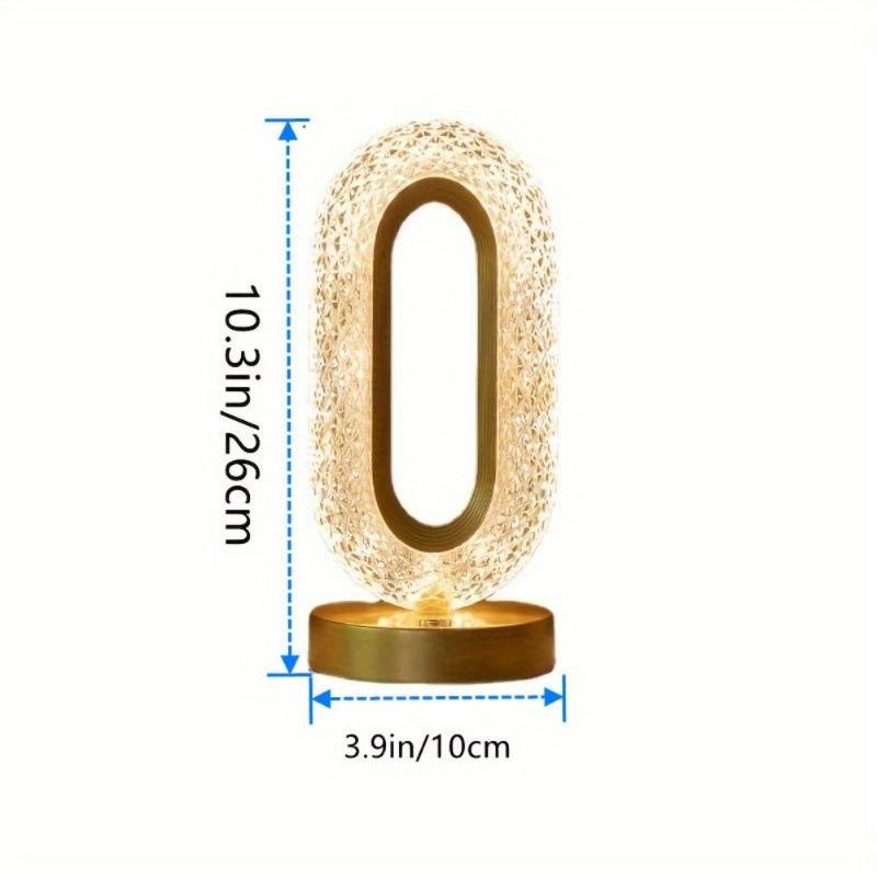 Regal Crystal Table Lamp - Luminoya