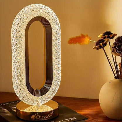 Regal Crystal Table Lamp - Luminoya