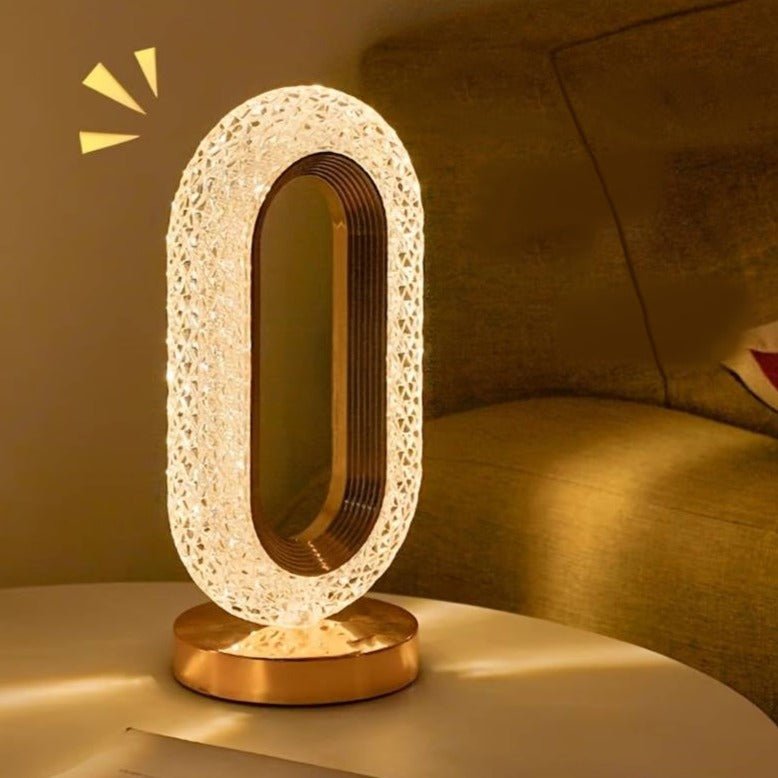 Regal Crystal Table Lamp - Luminoya