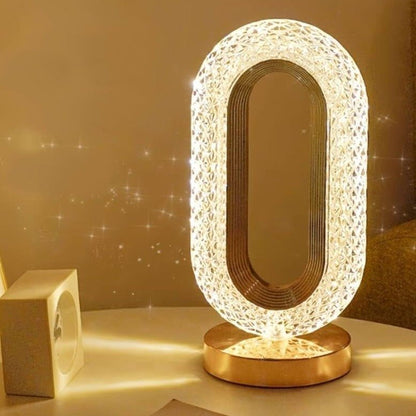 Regal Crystal Table Lamp - Luminoya