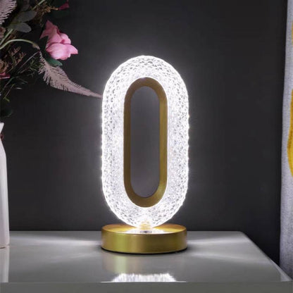 Regal Crystal Table Lamp - Luminoya