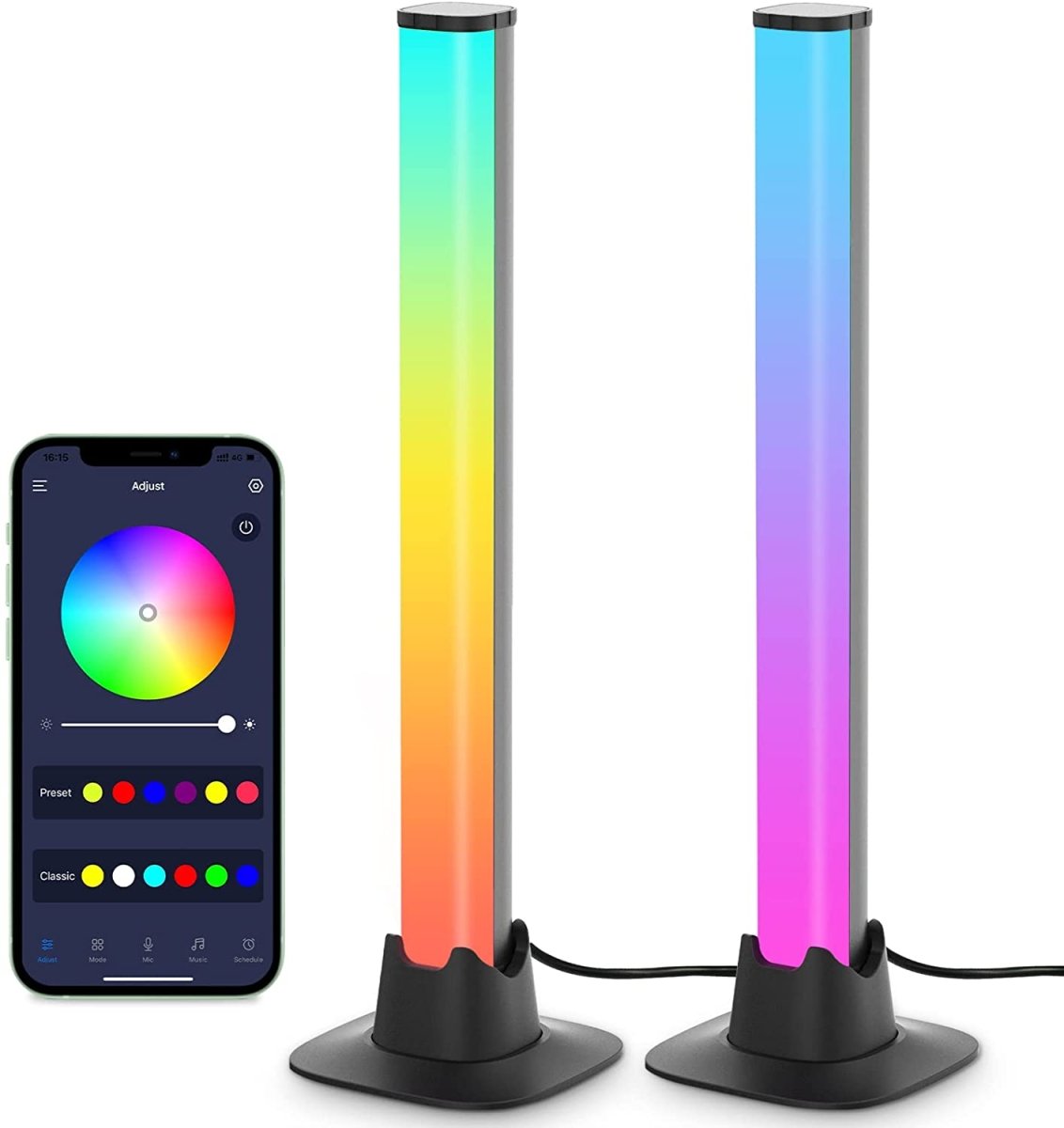 Rhythmic Light Bars - Luminoya