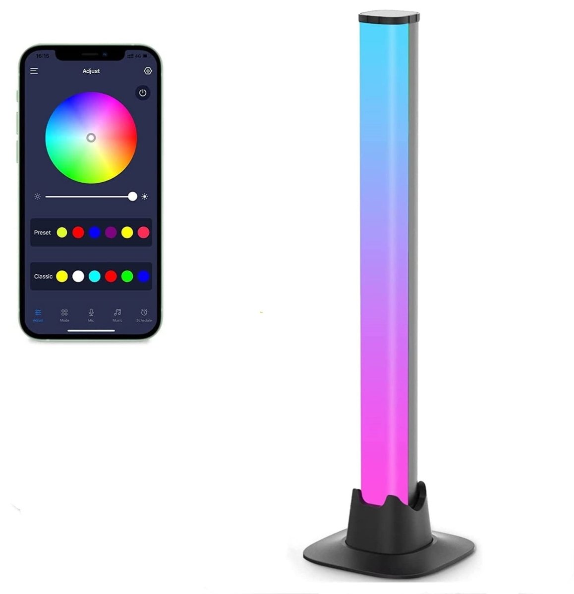Rhythmic Light Bars - Luminoya