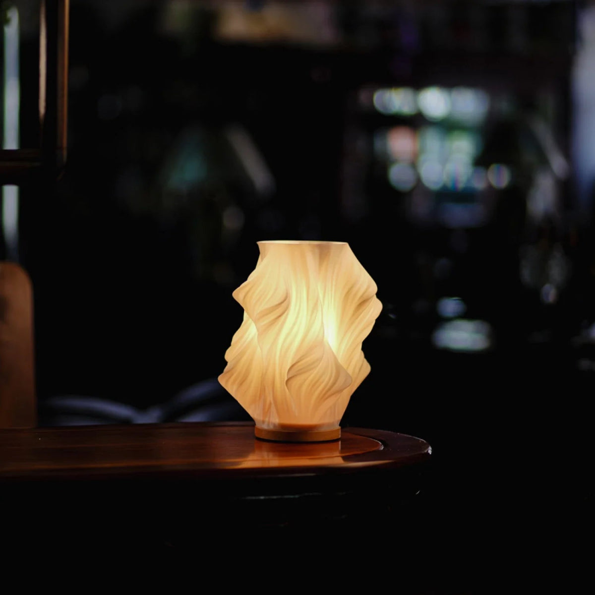 Serene Wavecrest Lamp - Luminoya