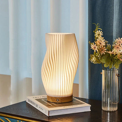 Serene Wavecrest Lamp - Luminoya