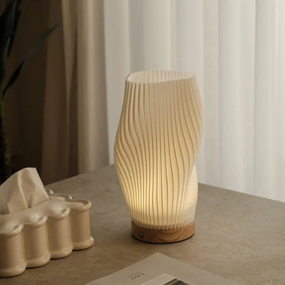Serene Wavecrest Lamp - Luminoya