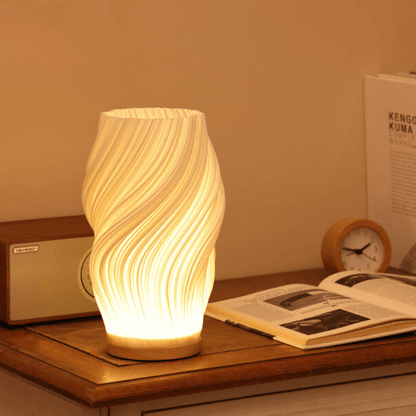 Serene Wavecrest Lamp - Luminoya