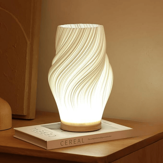 Serene Wavecrest Lamp - Luminoya