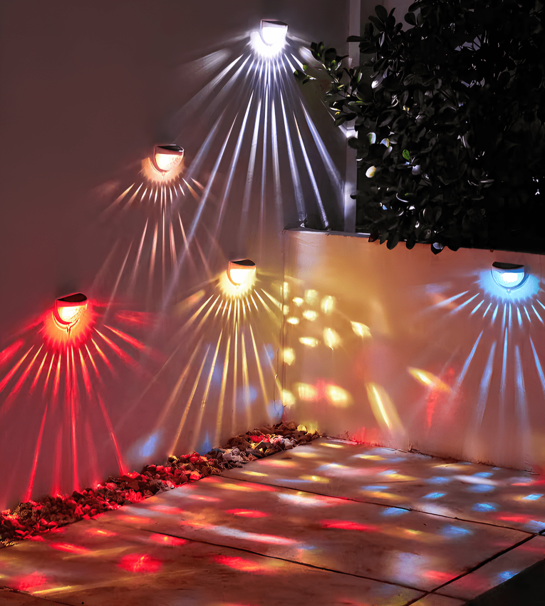 Solar Outdoor Wall Lamp - Luminoya