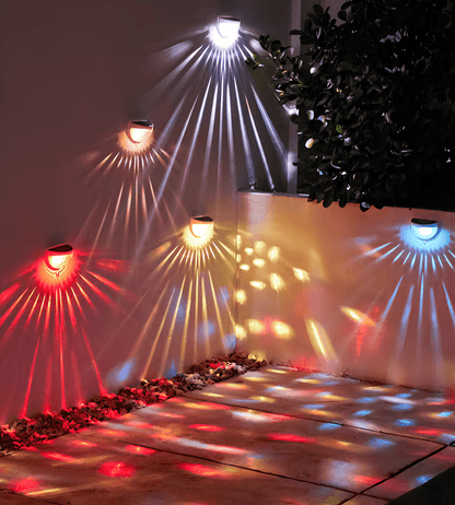 Solar Outdoor Wall Lamp - Luminoya
