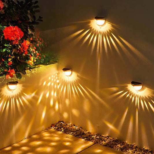 Solar Outdoor Wall Lamp - Luminoya