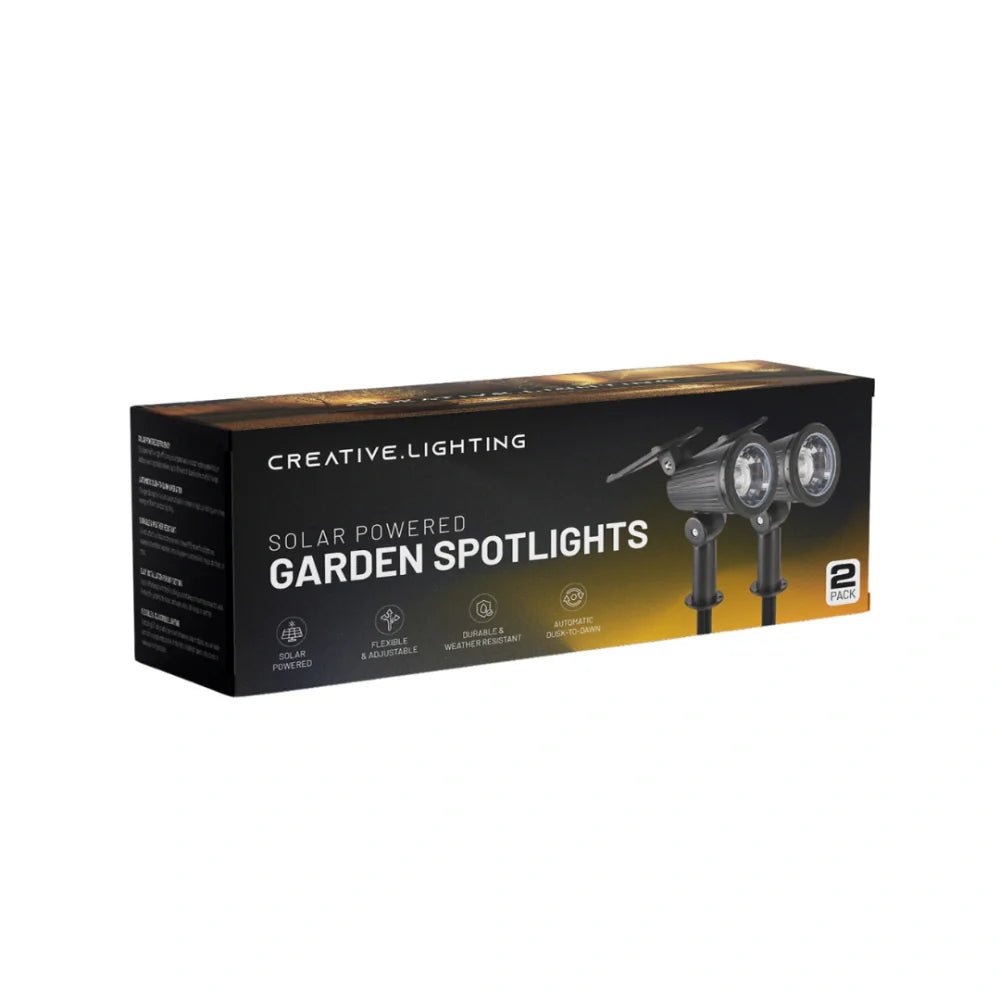Solar Powered Garden Spotlight - Luminoya