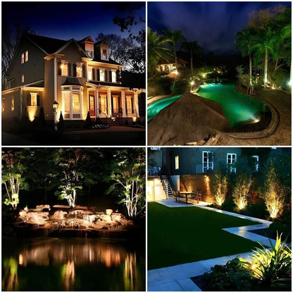 Solar Powered Garden Spotlight - Luminoya
