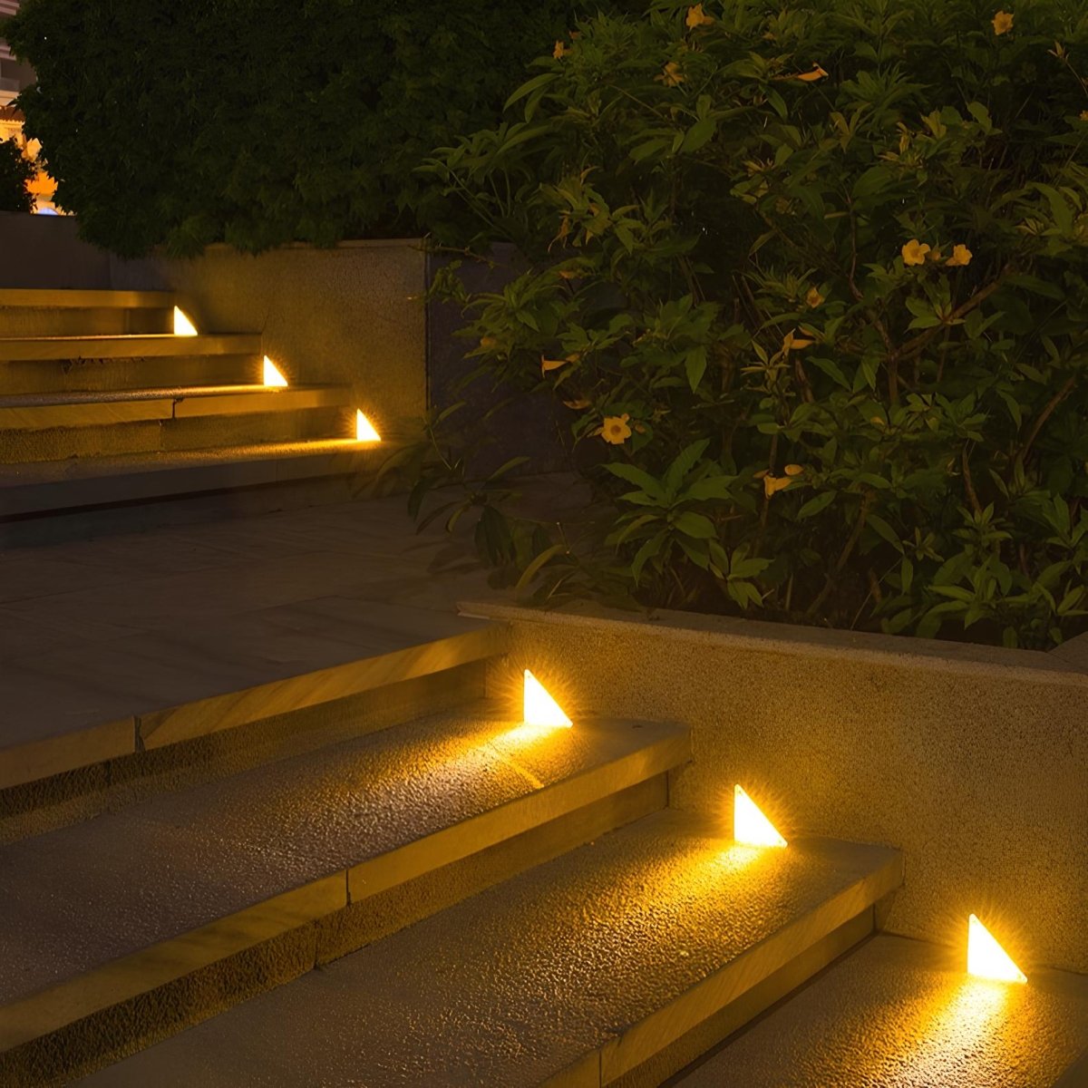 Solar Powered Stair Lights - Luminoya