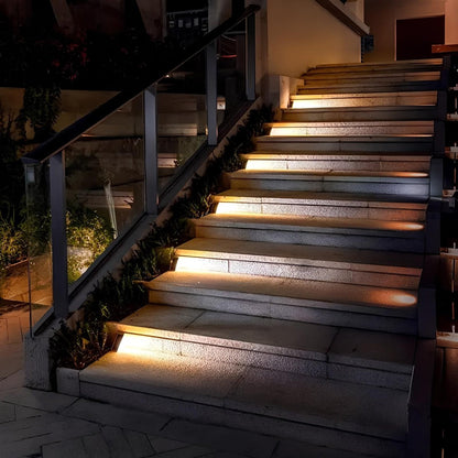 Solar Powered Stair Lights - Luminoya