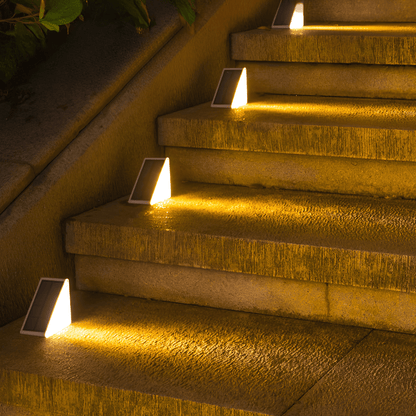 Solar Powered Stair Lights - Luminoya