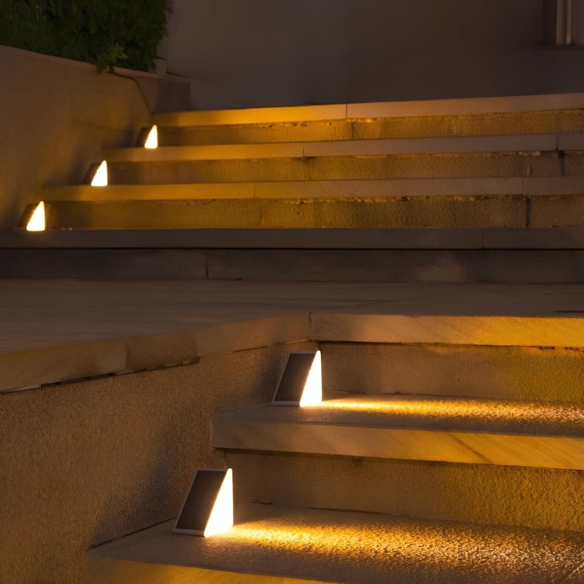 Solar Powered Stair Lights - Luminoya