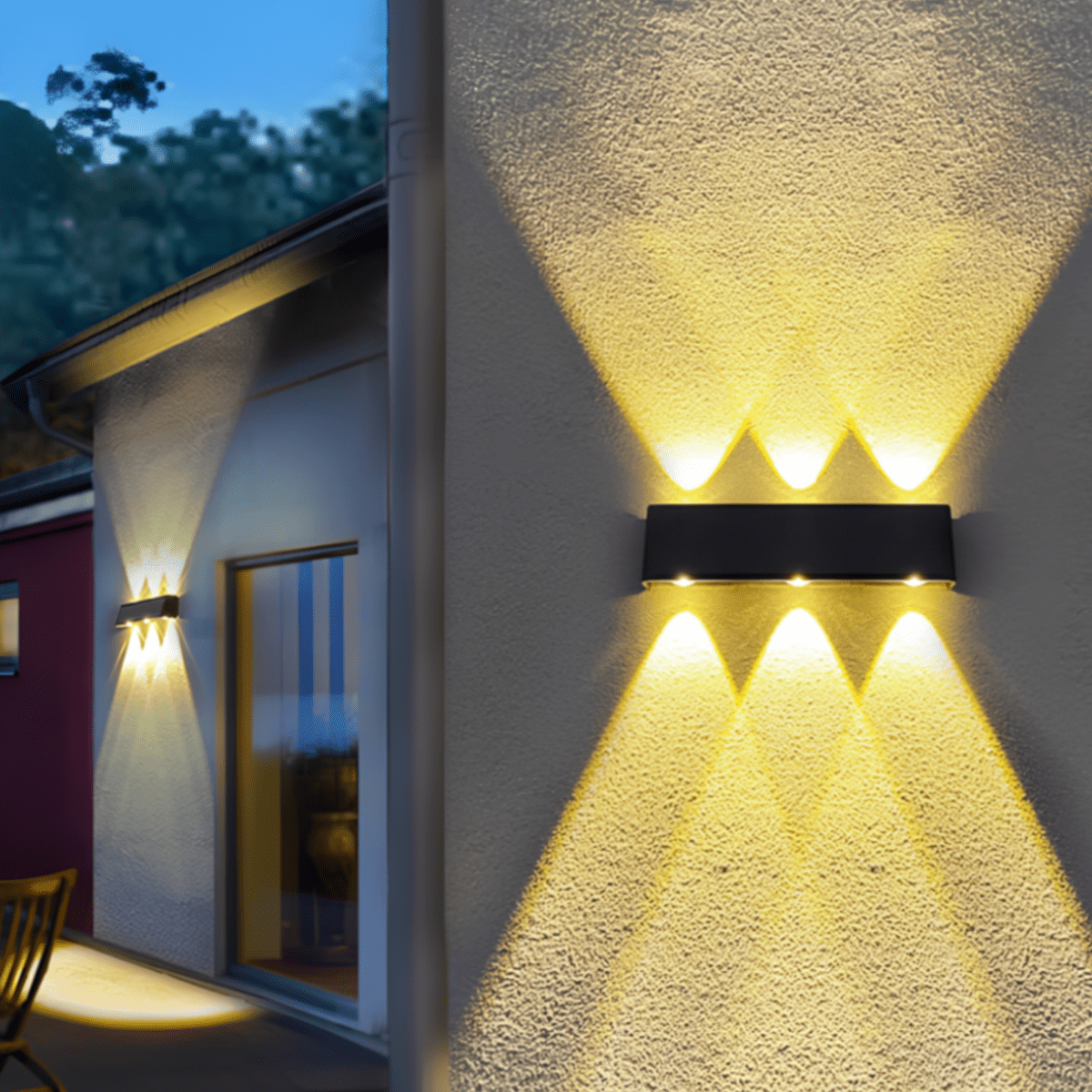Solar Powered Wall Aura - Luminoya