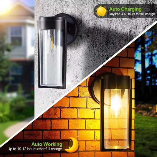 Solar Powered Wall Light - Luminoya